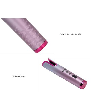 Automatic Hair Curler - USB Rechargeable Cordless Curling Iron Wand with 6 Temp Settings - Perfect for Effortless Hair Styling - Buy Online on SooperMarket.com