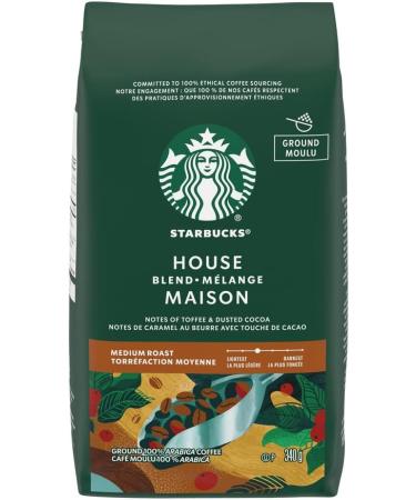 Starbucks House Blend Medium Roast Ground Coffee 340g Bag (Pack of 6) - Buy Online on SooperMarket.com