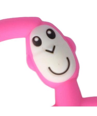 Silicone Monkey Teething Toy - Portable & High Toughness Baby Teether for Home & Travel - Buy Online on SooperMarket.com