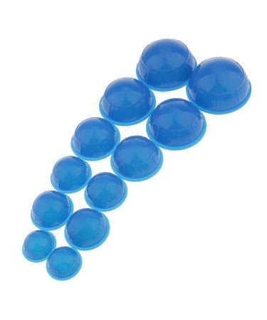 Sharplace 5x (12 pack) silica gel cupping set face anti cellulite