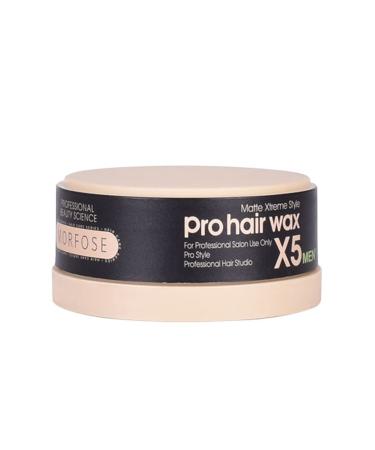 Morfose Professional X5 Wax Hairwax men and women clean scale -free drying perfect look hair gel pomade gel hair hair gel (2 x 150ml matte Xtreme) 75 g (2 Pack) Matt Xtreme
