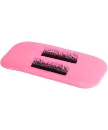 Silicone Eyelashes Holder Pad for Eyelash Extensions | Reusable False Eyelashes Keeper Palette in Pink - Buy Now! - Buy Online on SooperMarket.com