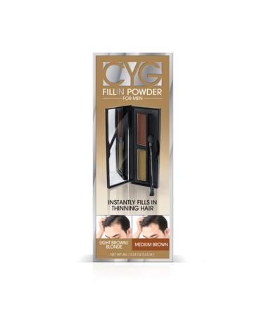 Cover Your Gray Fill In Powder Pro for Men - Blonde/Medium Brown