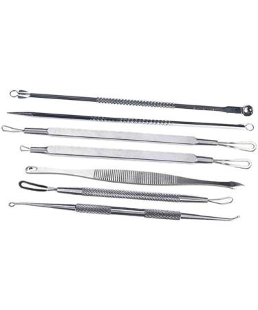 NOLITOY 7pcs Blemish Kit Pimple Comedone Extractor Blackhead Tool Remover 1 count (Pack of 1) - Buy Online on SooperMarket.com