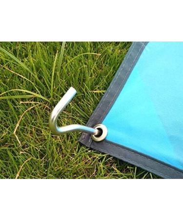 OK5STAR 9 Inch Galvanized Tent Stakes - 25 Pack Heavy Duty Steel Camping Pegs - Buy Online on SooperMarket.com