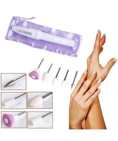 Yimart Professional Electric Nail Drill Set with 5 Bits - Manicure Tool - Buy Online on SooperMarket.com