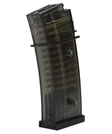 Elite Force HK Heckler & Koch G36 C AEG 6mm BB Rifle 400-Round Hi-Cap Airsoft Gun Magazine, Black