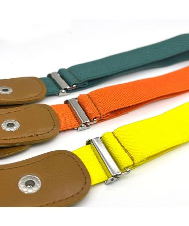 Buy Anshili Adjustable Elastic Stretch Belt for Kids - 3 Pieces | Perfect for Boys & Girls | International Shipping Available - Buy Online on SooperMarket.com