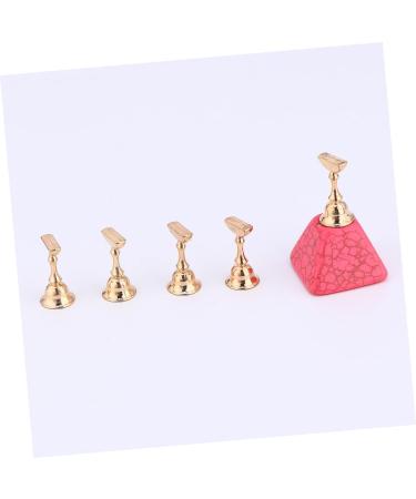 minkissy Nail Practice Nail Bracket Nail Tip Display Base Magnetic Nail Tip Stand Chessboard Finger Stand Fingernail Practice Stand Nail Art Display Stand Tool Stand Exercise Rack Manicure 1 - Buy Online on SooperMarket.com