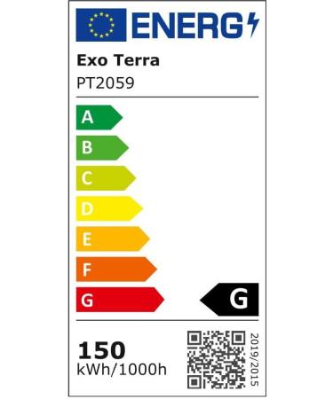 Exo Terra Night Heat Lamp 150W - Efficient Heat Source for Reptiles and Amphibians - Buy Online on SooperMarket.com
