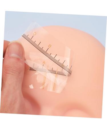 Hemoton 10pcs Eyebrow Positioning Ruler Plastic Eyebrow Ruler Brow Guide Stencil Shape Template Mold Make up - Buy Online on SooperMarket.com