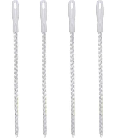 Drain Clog Brush Remover Sink Hair Cleaning Brush | Hangable Bendable 17.7 Inches Pipe Cleaner Brush For Toilet Clogged Drains Hmltd - Buy Online on SooperMarket.com