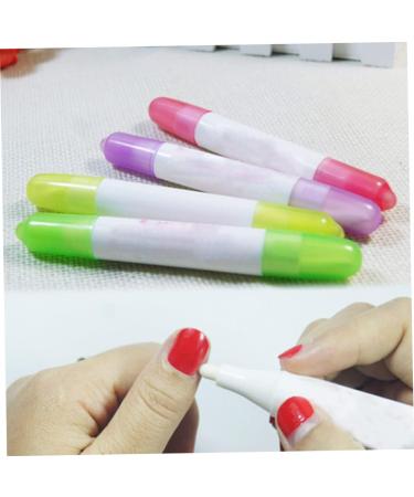 1PC Nail Art Corrector Pen UV Gel Nail Corrector Pen Nail Polish Remover Pen Manicure Tool Random Color - Buy Online on SooperMarket.com