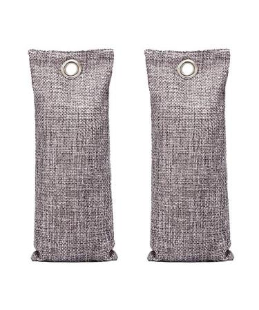 Floahazz Bamboo Charcoal Air Purifying Bag () 50G Activated Charcoal Odor Absorber Natural Air Freshener Shoe Odor Eliminator Moisture Absorber for Closet Deodorizer