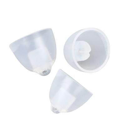 10 pieces/pack hearing aid domes 8 mm open single layer washable antistatic bass dome for replacement