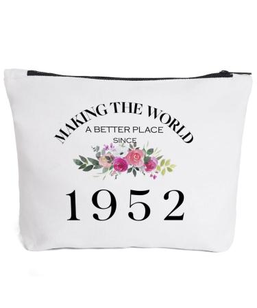 70th Birthday Gifts for Women Mom Grandma Aunt BFF Friends Teacher Boss Staff Colleague Fokongna Coworker-Making The World Since 1952- 70 Years Old Gifts Ideas For Women Turning 70 for Wife Sisters Her