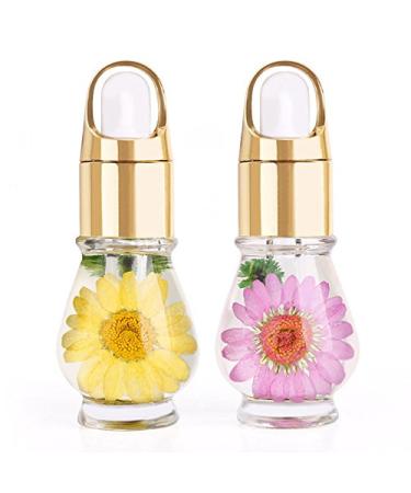 Nail & Cuticle Oil for Nails Moisturizing Cuticle Oil With Natural Flower Nail Oil Cuticle Natural Revitalizer for Moisturize Dry Nails & Cuticles Care Nail Hardener Cuticle Remover
