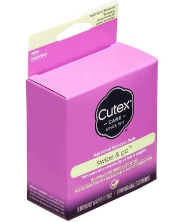 Cutex Swipe and Go Nail Polish Remover Pads - Pack of 2 | Convenient and Easy-to-Use - Buy Online on SooperMarket.com