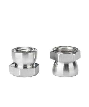 FULIMEI M8 Anti Disassembly Nut 304 Stainless Steel Tamper Proof Shear Nut (Color : A Size : M10-50 pieces) M10 -50 pieces A