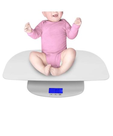 Baby Scale Baby Weighing Scale Plastic Electronic Digital Baby Weight Scale HD LCD Infant Newborn Measure Tool Accurately Chart The Progress of Your Baby with in-House Algorithm for Babies(#1)