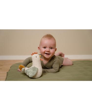 Buy Little Dutch 8803 Standing Figure Stuffed Toy Chicken - White Little Farm | International Shipping Available - Buy Online on SooperMarket.com
