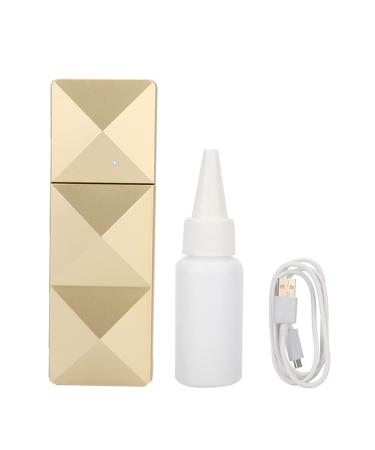 Nano Mister for Lash Extensions  Lash Extension Supplies Protable USB Nano Handy Mist Spray Humidifier Face Hydration Atomization Sprayer Facial Mister(Noble Gold)