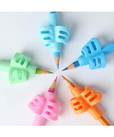 Buy CWED 5 Pack Kids Pencil Holder - Silicone Handwriting Aid Grip Set for Posture Correction - International Shipping Available - Buy Online on SooperMarket.com