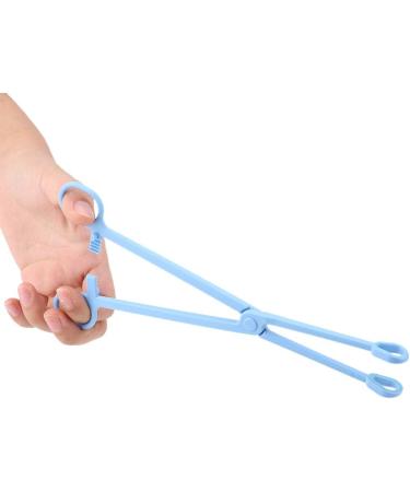 Reptile Feeding Clip Blue Plastic Durable Useful Pet Clip for Snake Lizard Reptile Animal Food 7.48in - Buy Online on SooperMarket.com