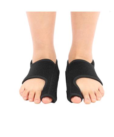 Toe Separator Bunion Corrector Big Toe Separator Forefoot Pad Ball of Foot Cushion Support Sleeves Foot Health Care Protector Relieve Pain Aluminum Bar Strong Fixed Support