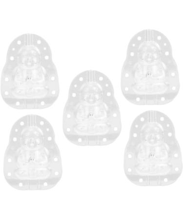 GANAZONO 25 Pcs Vegetable Mini Accessories Pumpkin molds Plastic Reusable molds Cucumber 7.6x5.6cmx5pcs Transparentx5pcs - Buy Online on SooperMarket.com