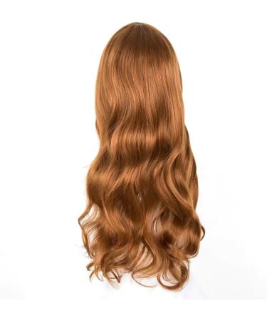 YEESHEDO Women's 28 Ginger Cosplay Wig | Long Wavy Curly Auburn Hair | Heat Resistant Synthetic Wig for Ladies - Perfect for Party, Anime, Halloween Costume - Buy Online on SooperMarket.com
