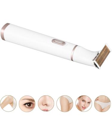 Dioche 5 in 1 Electric Hair Trimmer for Women - Rechargeable Low Noise Washable Clipper with 5 Heads for Eyebrows Nose and Face - International Shipping Available - Buy Online on SooperMarket.com