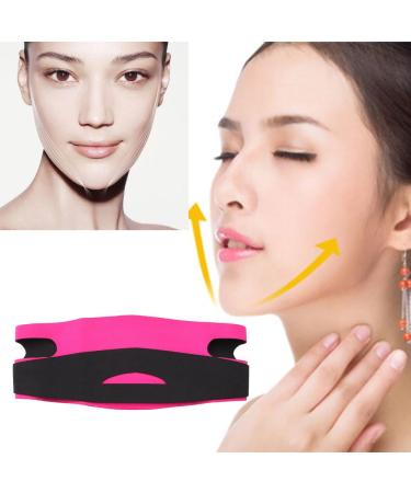 Vctitil Women Pink Slimming Face Bandage - V-Shaped Lifting Wrinkle Removal & Double Chin Reduction Beauty Tool - Buy Online on SooperMarket.com