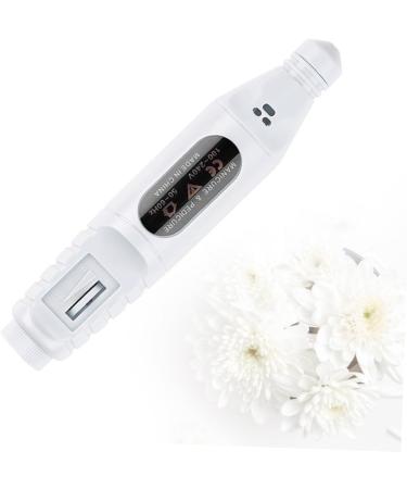 POPETPOP Professional Acrylic Gel Tool Acrylic Nails Tools Electric Nail File Manicure Polishing Tools Portable Nail Drill Professional Nail Drill Machine Manicure Tool Polisher White Major 13.8*2.8cm White - Buy Online on SooperMarket.com