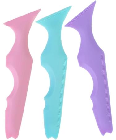 Baluue 6 Pcs Silicone Beauty Ruler Lipstick Makeup Tool Lash Tool Mascara Drawing Eyeliner - Buy Online on SooperMarket.com