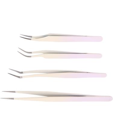 DIY Eyelash Appliances Tool Set - Premium Eyelash Tweezers Stainless Steel Scissors & Cluster Tweezers for Extensions - Enhance Your Beauty! - Buy Online on SooperMarket.com