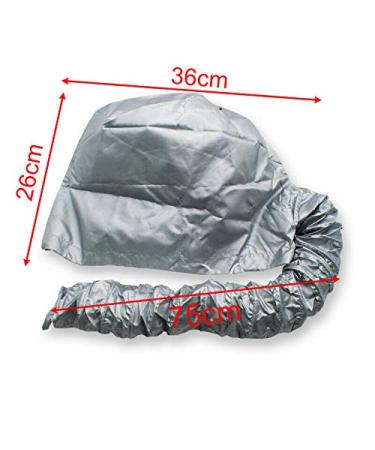 Portable Soft Bonnet Hood Hair Blow Dryer Attachment - Adjustable Salon Heat Cap for Faster Drying and Styling - Buy Online on SooperMarket.com