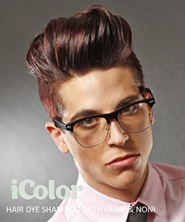 Great Lengths iColor Burgundy Hair Dye Shampoo 10 Sachets (30ml) | Easy DIY Color in 20-30 Minutes | International Shipping Available - Buy Online on SooperMarket.com