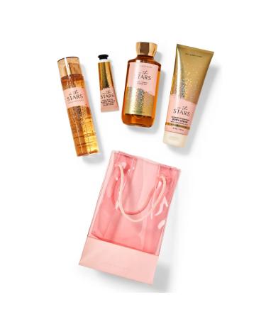Bath & Body Works In The Stars Gift Set with Mist  Body Cream  Shower Gel  Hand Cream & Gift Bag