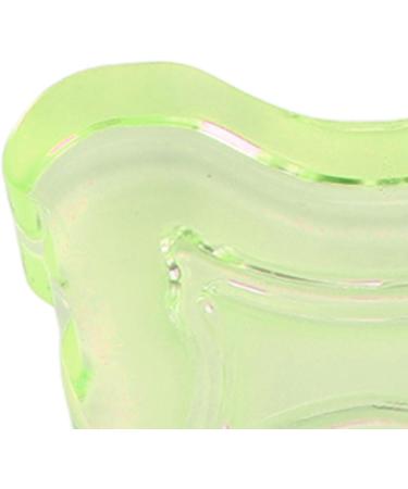 Nail Art Dish Transparency Fashionable Nail Wash Cup Multifunctional with Lid for Beauty Salon (Translucent Green) - Buy Online on SooperMarket.com