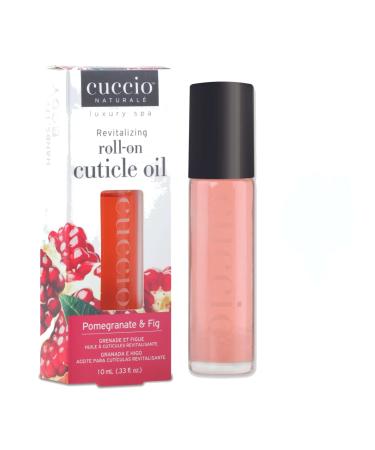 Cuccio Naturale Revitalizing Roll-on Cuticle Oil Pomegranate & Fig 10ml Pomegranate 0.33 Fl Oz (Pack of 1)
