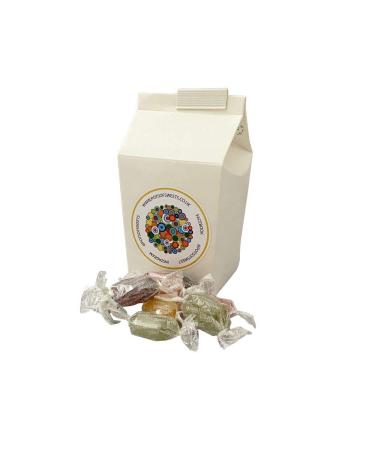 Personalized Customise With Your Own Message or Image 250 Grams Carton of Stockleys Sugar Free Fruit Drops Sweets