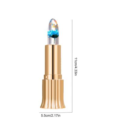 Color-Changing Lip Balm | Nourishing Temperature-Activated Jelly Lipstick with 24K Gold Foil | Perfect for Appointments & Parties - Buy Online on SooperMarket.com
