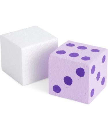 36 Pack Blank Foam Cubes and Square Blocks for Crafts and School Projects - 2x2x2 inches - Buy Online on SooperMarket.com