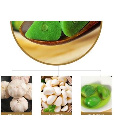 Shandong authentic Laba garlic Instant green garlic 250G/bag Sweet and sour garlic Delicious pickle Appetizer Vinegar pickled garlic Instant nacks Fast food Chinese spicy snacks (2 bags) - Buy Online on SooperMarket.com