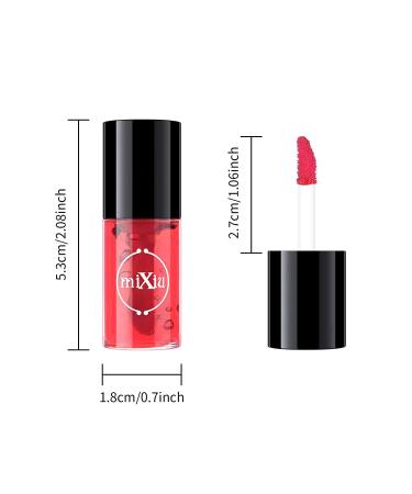 3 Colors Lip Stain Tint Set - Hydrating Mini Liquid Lipsticks & Cheek Tints - Long-Lasting Korean Lip Gloss - High Pigment & Waterproof Formula - Buy Online on SooperMarket.com