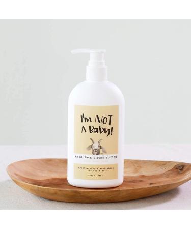 Kids Face & Body Lotion - Allergen-Free Dermatologist Tested Cruelty-Free Goat Milk & Milk Sugar - Gentle Care for Kids 10 fl oz - Buy Online on SooperMarket.com