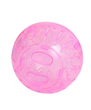 BCDZZ Pet Plastic Ball Toys Mini Pet Rodent Mice Jogging Ball Toys Hamster Gerbil Rat Exercise Balls Play Toys Pink
