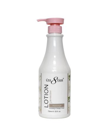 Cre8tion Spa Hand & Body Lotion Nourishing Skin Lotion Moisturizer From Dryness and Flaking 750ml / 25 fl oz (Jasmine) Jasmine 25 fl oz