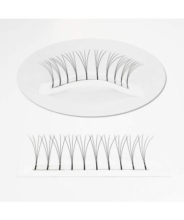 5D-0.10D Premade Fans Eyelash Extension | Long Stem Volume Fan Lashes | C D Curl | 8-15mm - Buy Online on SooperMarket.com